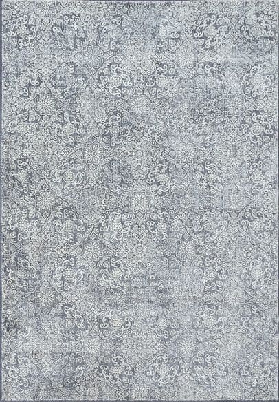 Dynamic Rugs ANCIENT GARDEN 57162-4666 Light Blue